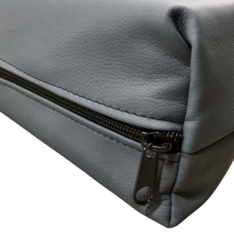 Topmast Orthopedisch Hondenbed Leatherlook antraciet