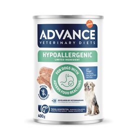 Advance veterinary diet dog hypoallergenic trout