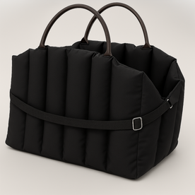 Topmast Hondentas Reistas Brilliant Zwart 55 cm