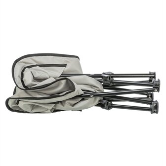 Trixie stretcher voor hond donkergrijs / zwart