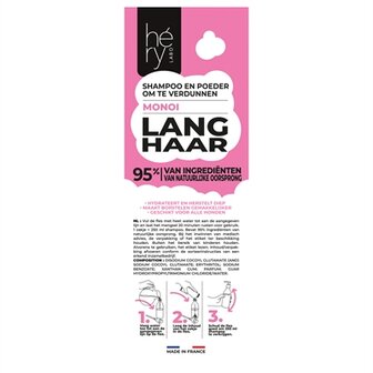 Hery shampoo poeder langharige vacht
