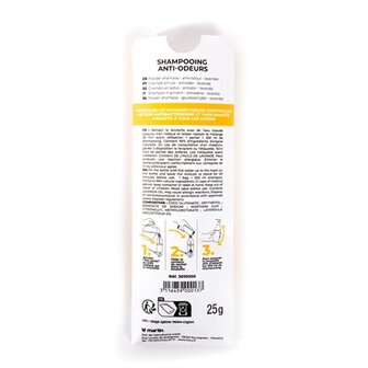 Hery shampoo poeder tegen geurtjes