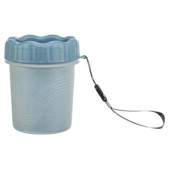 Trixie pootreiniger voor de hond silicone / pp blauw