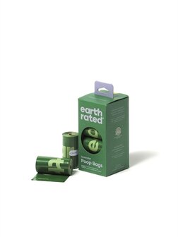 Earth rated poepzakjes lavendel gerecycled