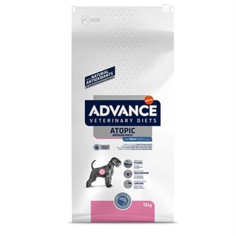 Advance veterinary diet dog gevoelige huid medium / maxi
