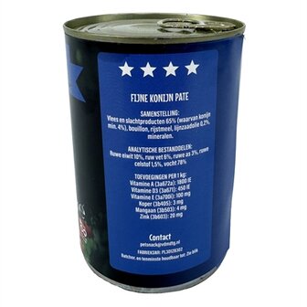 Freds blik vers konijn