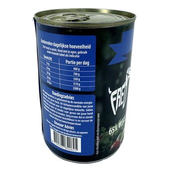 Freds blik vers konijn