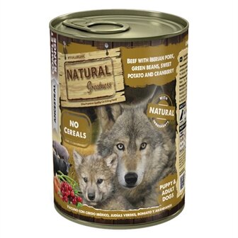 Natural greatness beef / iberian pork / sweet potatoes