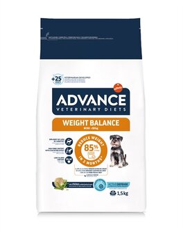 Advance veterinary diet dog weight balance mini