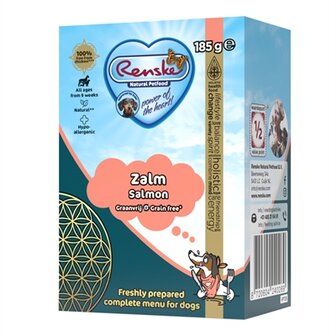 Renske vers bereide maaltijd zalm graanvrij