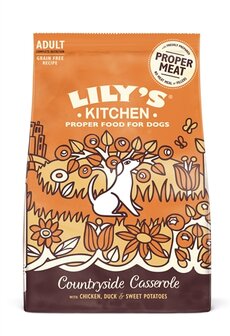 Lily's kitchen dog adult chicken duck countryside casserole