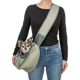 Trixie hondentas buikdrager lichtgroen