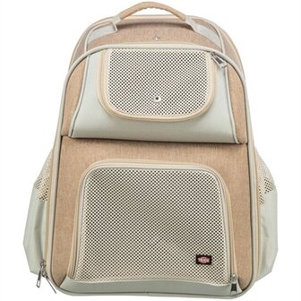 Trixie hondentas rugtas willow beige / bruin