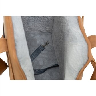 Trixie hondentas evelyn bruin / grijs