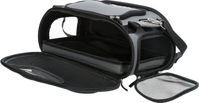 Trixie hondentas vliegtuigtas wings grijs / blauw