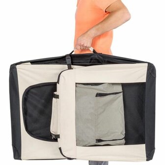 Topmast Nylon Reisbench - Beige - Opvouwbaar