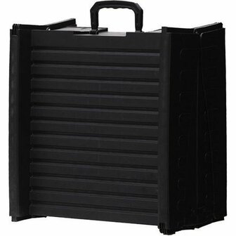 Topmast Loopplank - Zwart - 152 x 40 x 14 cm 