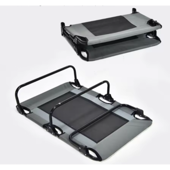 Topmast Hondenstretcher Outdoor - Maat S - Antraciet - Luchtdoorlatend - 89 x 61 cm