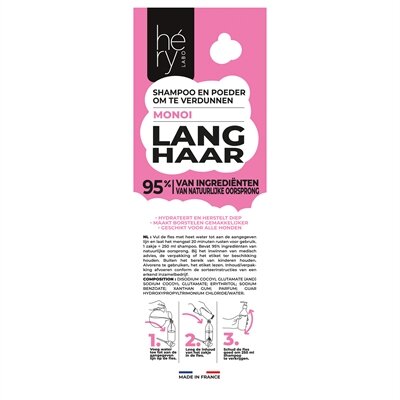 Hery shampoo poeder langharige vacht