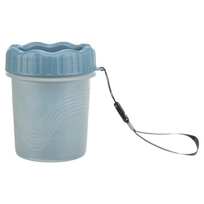 Trixie pootreiniger voor de hond silicone / pp blauw