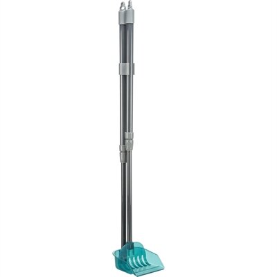 Trixie vuilblik met hark grijs / blauw