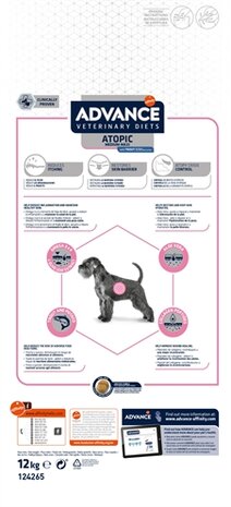 Advance veterinary diet dog gevoelige huid medium / maxi