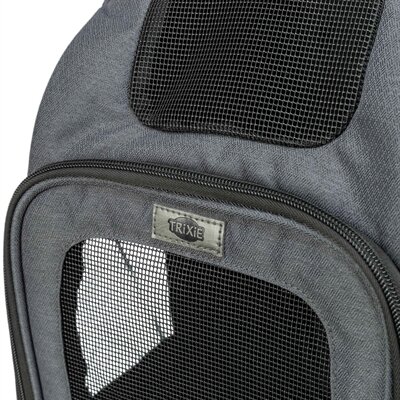 Trixie hondentas rugtas dan grijs