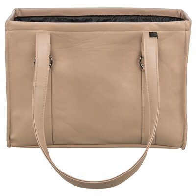 Trixie hondentas citystyle kunstleer cappuccino