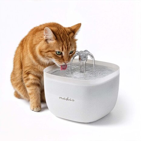 Drinkfontein voor hond en kat - 2.0 liter | 40 dB | 1.50 m | Water Fontein