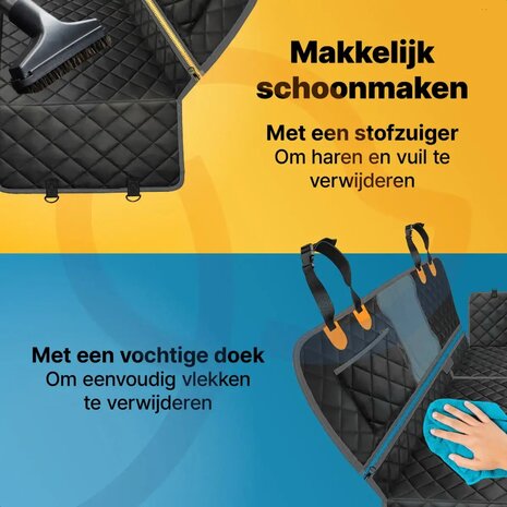 JAKE & JACKY Hondendeken Auto &ndash; Luxe 5‑in‑1 Bescherming
