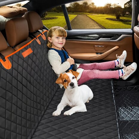 JAKE & JACKY Hondendeken Auto &ndash; Comfort+ Achterbank & Kofferbak
