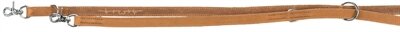 Trixie hondenriem rustic heartbeat verstelbaar vetleer bruin Trixie hondenriem rustic heartbeat verstelbaar vetleer bruin