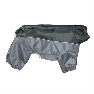 Happy pet hondenjas go walk mud coat waterproof grijs Happy pet hondenjas go walk mud coat waterproof grijs