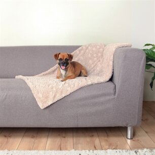 Trixie hondendeken cosy fleece beige Trixie hondendeken cosy fleece beige